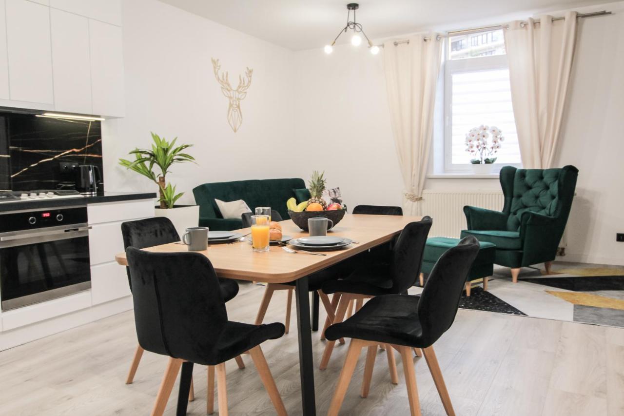 Apartament Zloty Jelen Krynica Zdroj Exterior foto